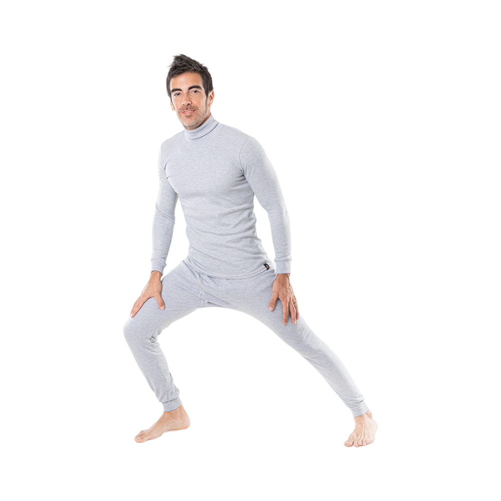 Men Thermal High Neck Set