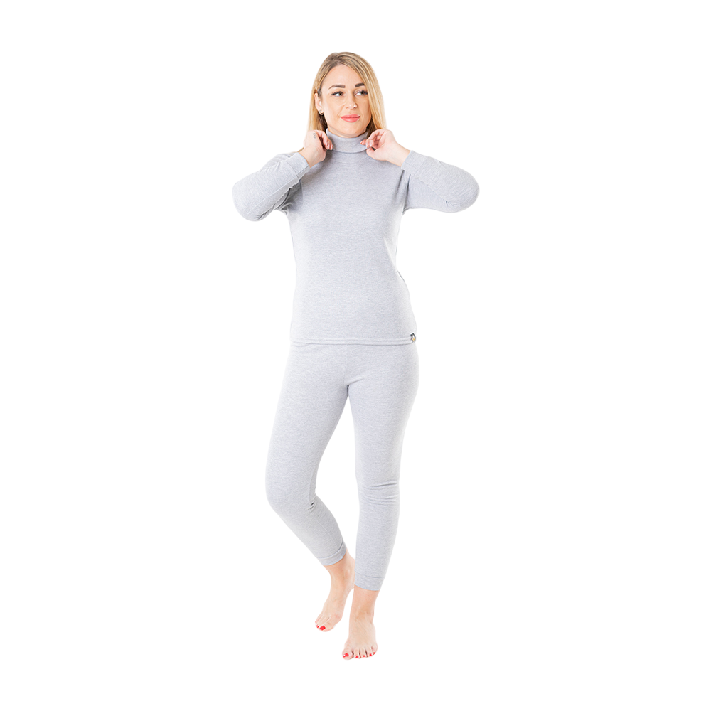 Women Thermal High Neck Set
