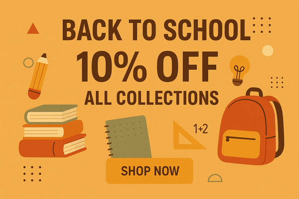 Back to School Popup - No Promo Code