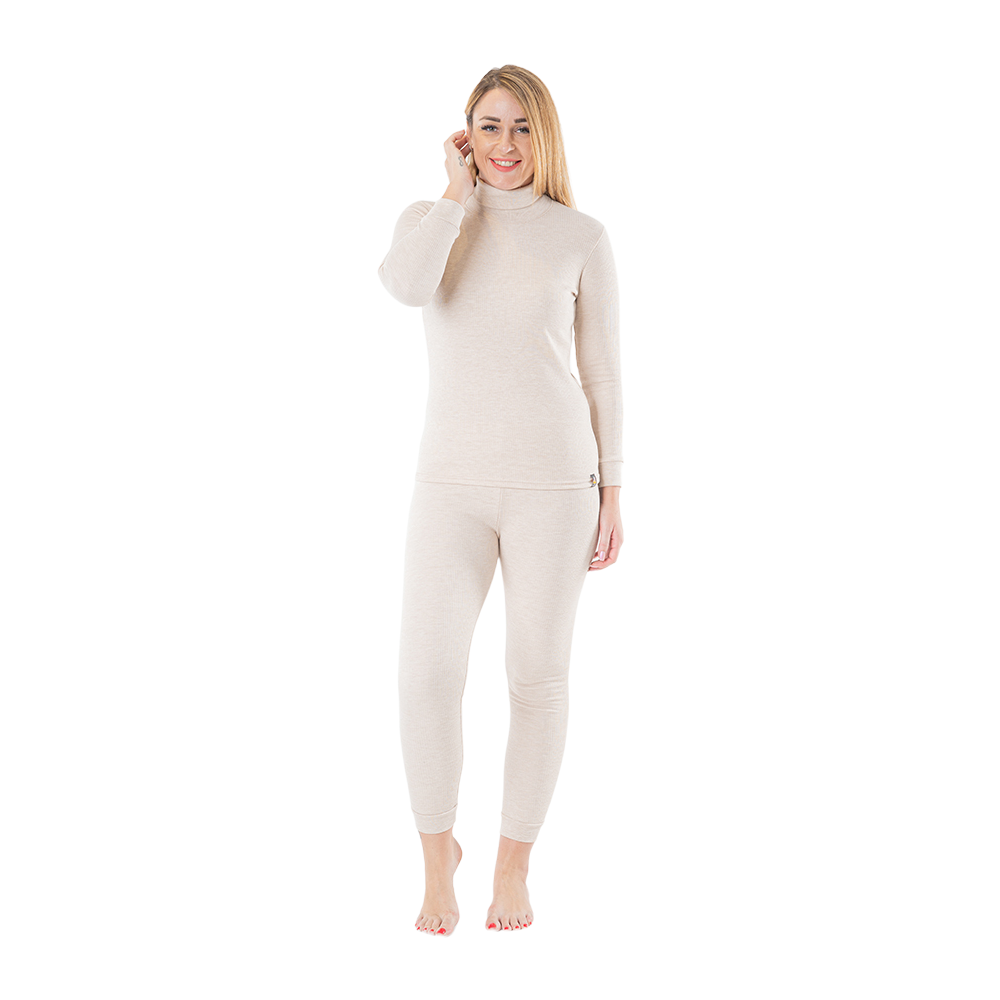 Women Thermal High Neck Set