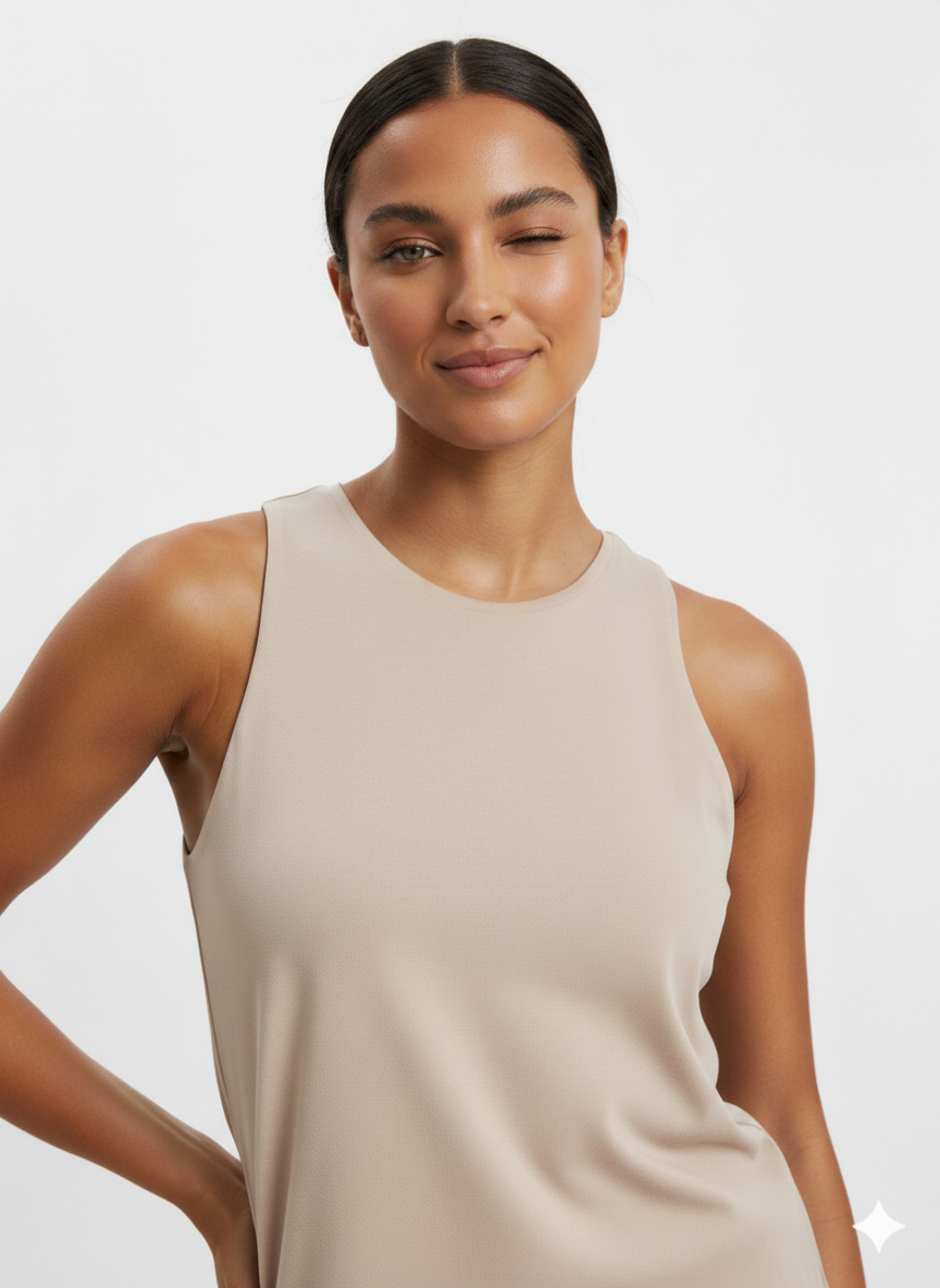 Women’s Seamless Mock Neck Top